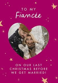 Tap to view Last Christmas as My Fiancée Photo Card