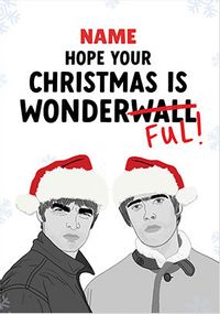 Wonderful Christmas Spoof Personalised Card