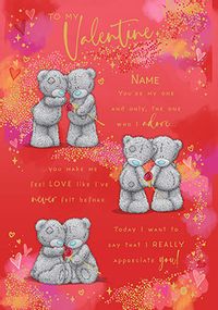 Tap to view Me To You Love Verse Valentine's Day Card