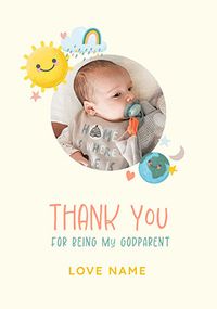 Tap to view Thank You for being my Godparent Photo Card