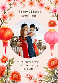 Tap to view Fortune and Joy Chinese New Year Photo Card