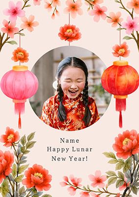 Photo of Happy Lunar New Year Photo Card