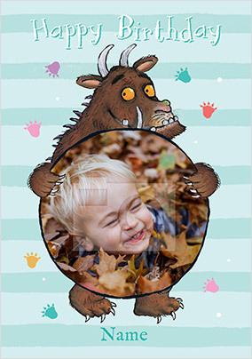 Gruffalo Photo Birthday Card