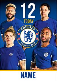 12 Today Chelsea Players Birthday Card