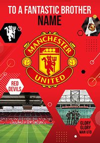 Tap to view Man United Fantastic Brother Card
