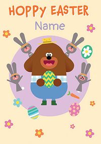 Tap to view Hey Duggee Hoppy Easter Card