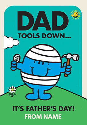 Mr Bump - Dad Personalised Father's Day Card