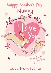 Tap to view Guess How Much - Nanny Personalised Mother's Day Card
