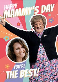 Mrs Brown - Mammy's Day Photo Mother's Day Card