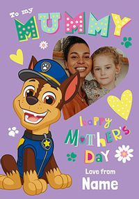 Tap to view Paw Patrol - Mummy Photo Mother's Day Card