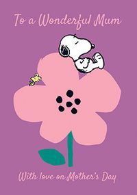 Tap to view Snoopy - With Love on Mother's Day Card