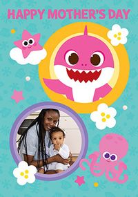 Tap to view ZDISK OOL - Baby Shark Mother's Day Photo Card