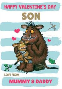 Gruffalo - Happy Valentine's Day Son Personalised Card