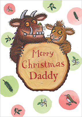 Gruffalo Daddy Christmas Card