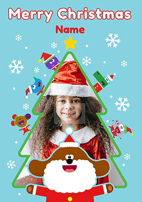 Hey Duggee Tree Photo Christmas card