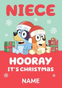 Tap to view Niece Bluey Christmas Card