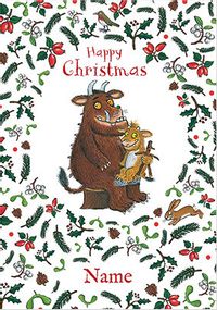 The Gruffalo's Child - Happy Christmas Personalised Card