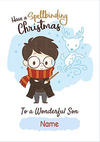 Spellbinding Harry Potter Christmas Card