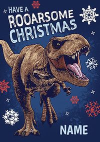 Tap to view Rooarsome Jurassic World Christmas Card