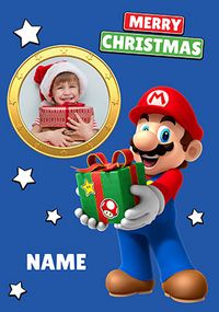 Super Mario Photo Christmas Card