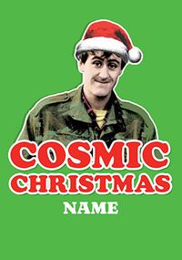 Cosmic Christmas Only Fools and Horses Card