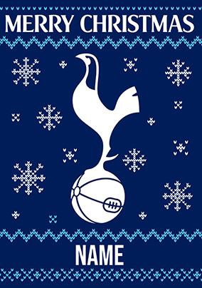 Tottenham FC - Personalised Christmas Card