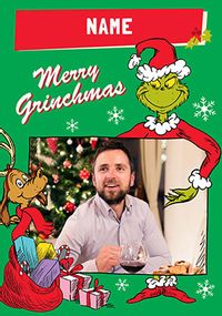 Tap to view The Grinch  Personalised Photo Christmas Card
