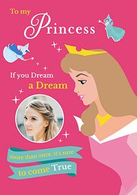 Tap to view Disney My Princess Sleeping Beauty Birthday Photo Card