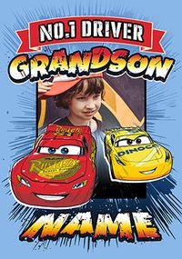 Tap to view Cars Grandson No. 1 Driver Photo Card