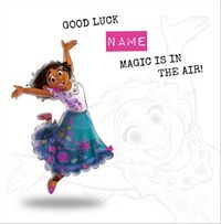 Mirabel Personalised Good Luck Card