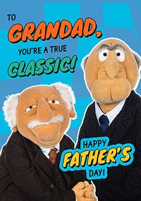 Tap to view The Muppets - Classic Grandad Happy Father's Day Card