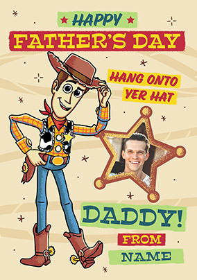 Toy Story - Happy Father's Day Daddy Photo Card