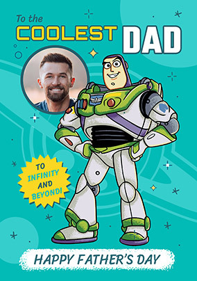 Toy Story - Coolest Dad Happy Father's Day Photo Card