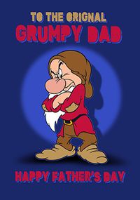 Tap to view Grumpy Dad Father's Day Card
