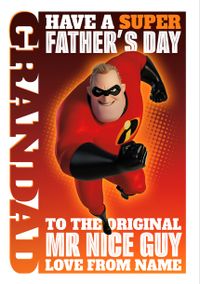 Tap to view The Incredibles -Grandad Super Father's Day Card