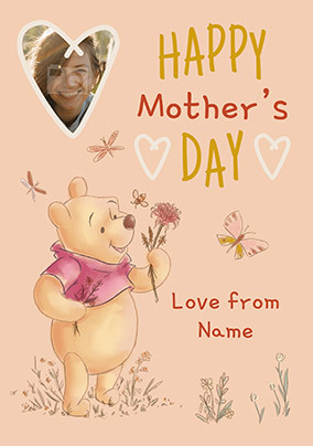 Pooh Bear - Mother's Day Photo Card