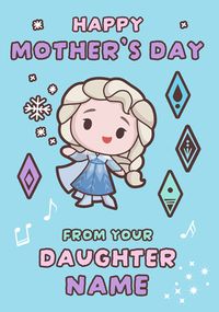 Frozen Elsa from Daughter Mothers Day Card