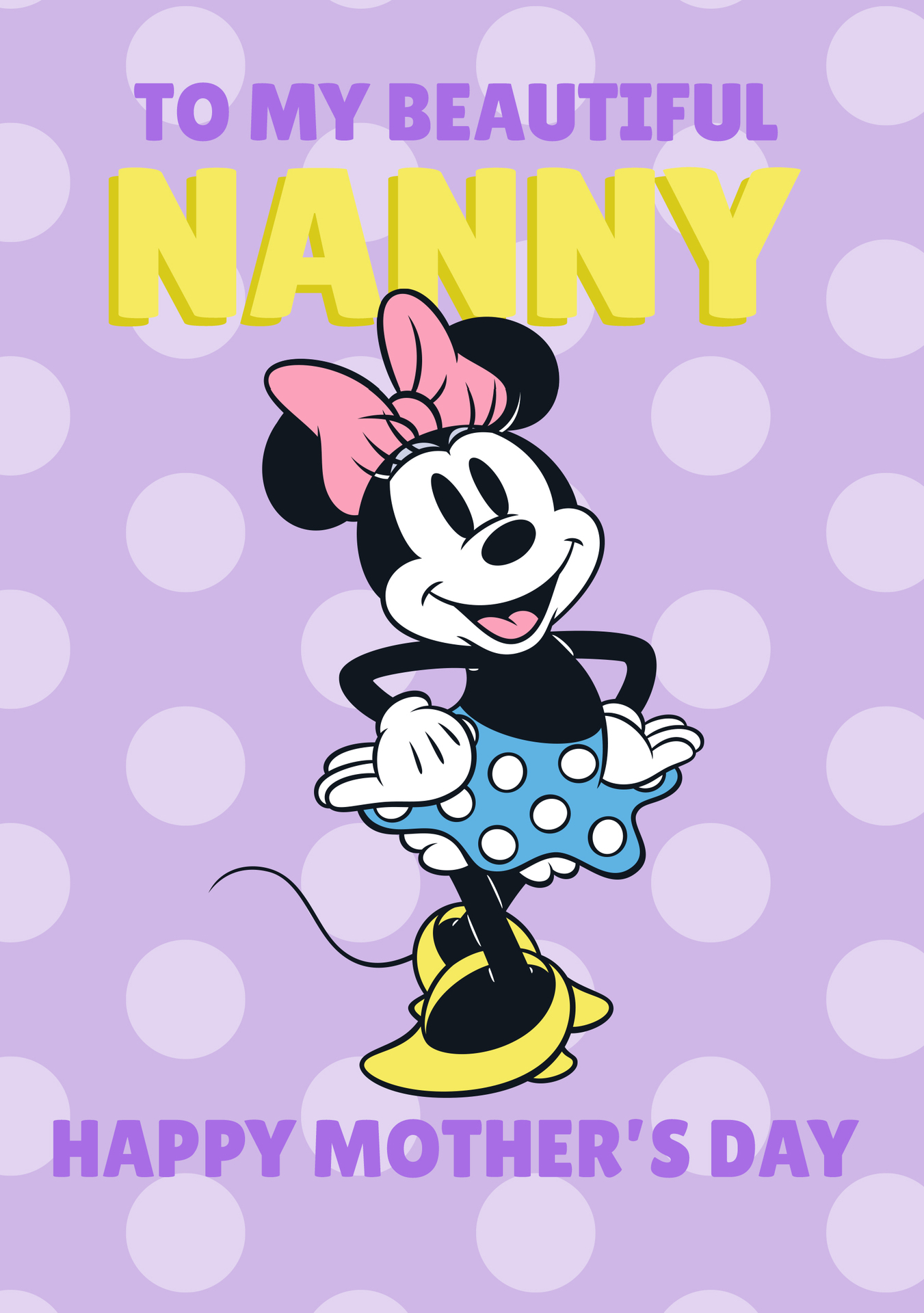 Mickey mouse best sale happy mothers day