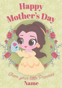 Tap to view Disney Belle Fairy Tale Princess Mothers Day Card
