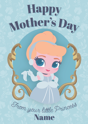 Disney Cinderella Fairy Tale Princess Mothers Day Card
