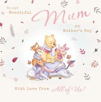 Tap to view Disney Winnie The Pooh and Friends Beautiful Mothers day Card