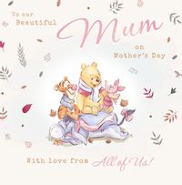 Tap to view Disney Winnie The Pooh and Friends Beautiful Mothers day Card