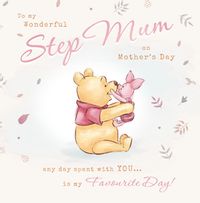 Tap to view Disney Pooh and Piglet Favourite Day Mothers Day Card