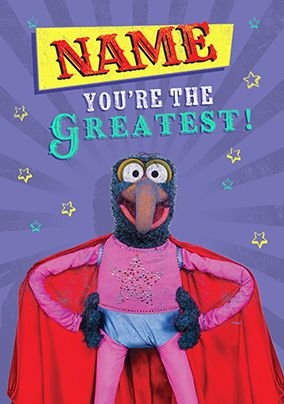 Photo of The Muppets You're The Greatest Birthday Card