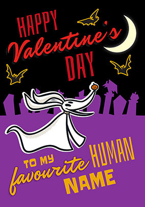 Disney Night Before Christmas  Favourite Human Valentines Card