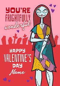 Tap to view Disney Nightmare Before Christmas Frightfully Wonderful Valentines Card
