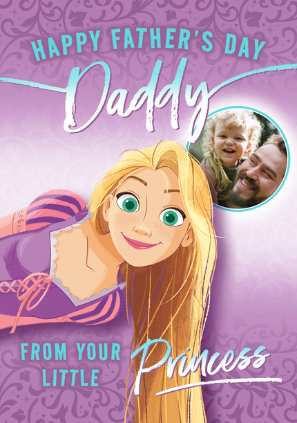 Daddy from your Little Princess Father's Day Photo Card