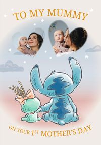 Disney Stitch Cloud Hearts 1st Mothers Day