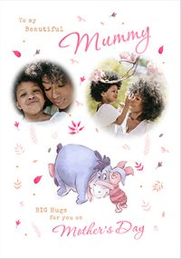 Tap to view Winnie The Pooh Beautiful Mummy 2 Photo Mother's Day Card