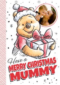 Tap to view Disney's Winnie the Pooh Mummy  Christmas Photo Card